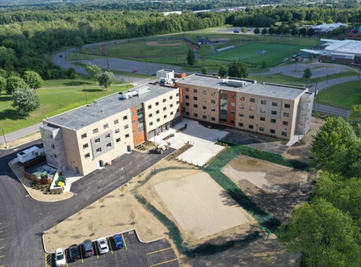 257-bed residence hall project at SUNY Polytechnic Institute’s Utica Campus